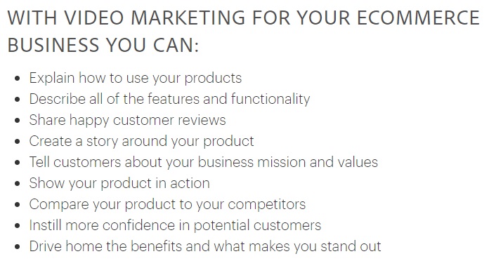 With Video Marketing For Your E commerce Business