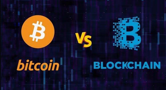 bitcoin vs. blockchain