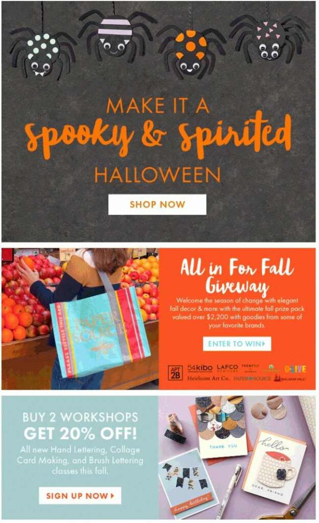 Halloween marketing newsletter to boost sales in 2021