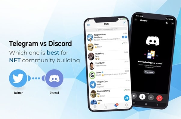 Telegram Vs Discord- Which one is best for NFT Community Building