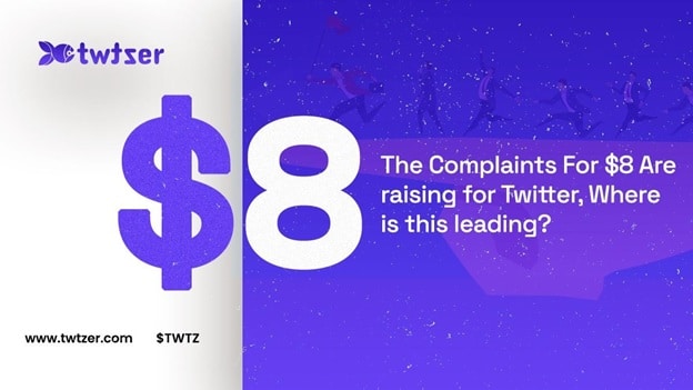 The Complaints For $8 Are Raising for Twitter, Where Is This Leading