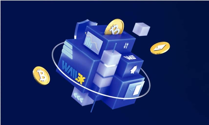 How did the Wallex exchange enter the world of blockchain